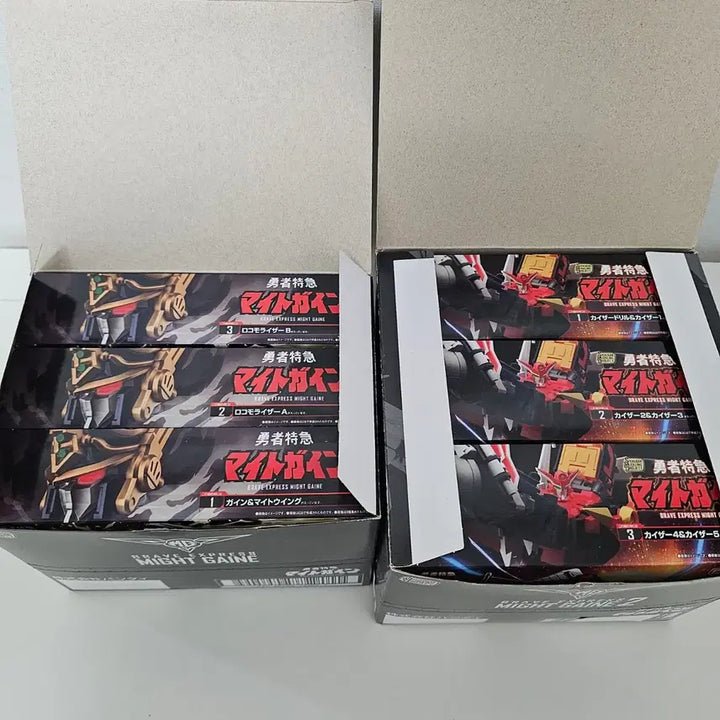 [BUNJANG] Bandai SMP Mighkaiser Mighgain Bundle Set / 반다이 SMP 마이트가인 마이트카이저 (미조립일괄판매)