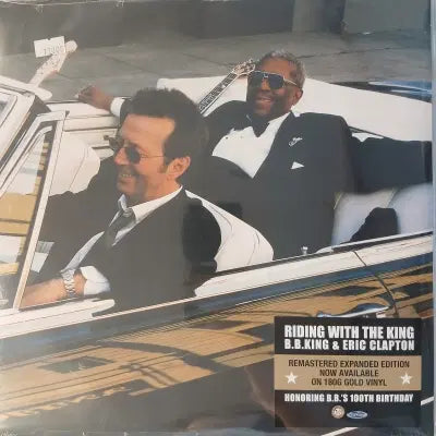 [BUNJANG] B.B. King &amp; Eric Clapton Riding With The King Remastered Expanded Edition 180g Gold Vinyl / [리이슈엘피]  B B King Eric Clapton  Riding With The King