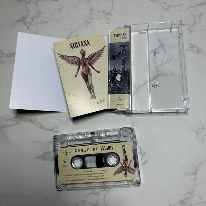 [BUNJANG] Nirvana In Utero Cassette Tape (Sealed) / 너바나 3집 In Utero 카세트 테이프