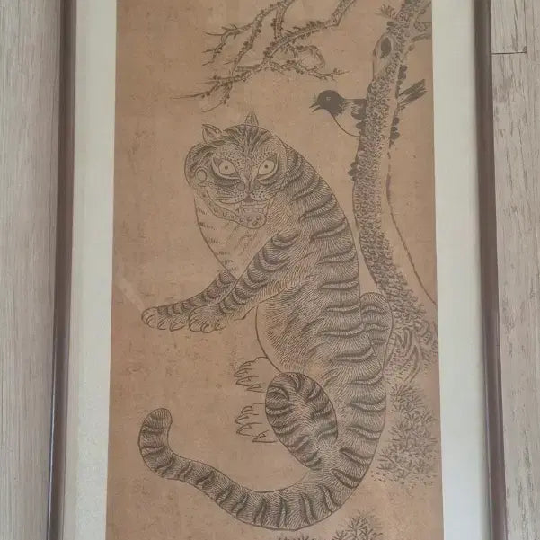 [BUNJANG] Hojakdo Folk Painting / 민화 호작도