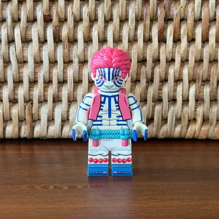 [BUNJANG] Soul Link Demon Slayer Akaza Custom Lego Minifigure / 소울링크 귀멸의칼날 아카자 커스텀 레고 미니 피규어