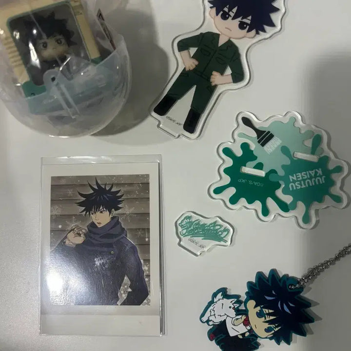 [BUNJANG] Jujutsu Kaisen Megumi Mini Lookup, Acrylic Stand, Pasha, Keyring Bundle Set / 주술회전 메구미 미니룩업 , 아크릴 , 파샤 , 키링 일괄판매