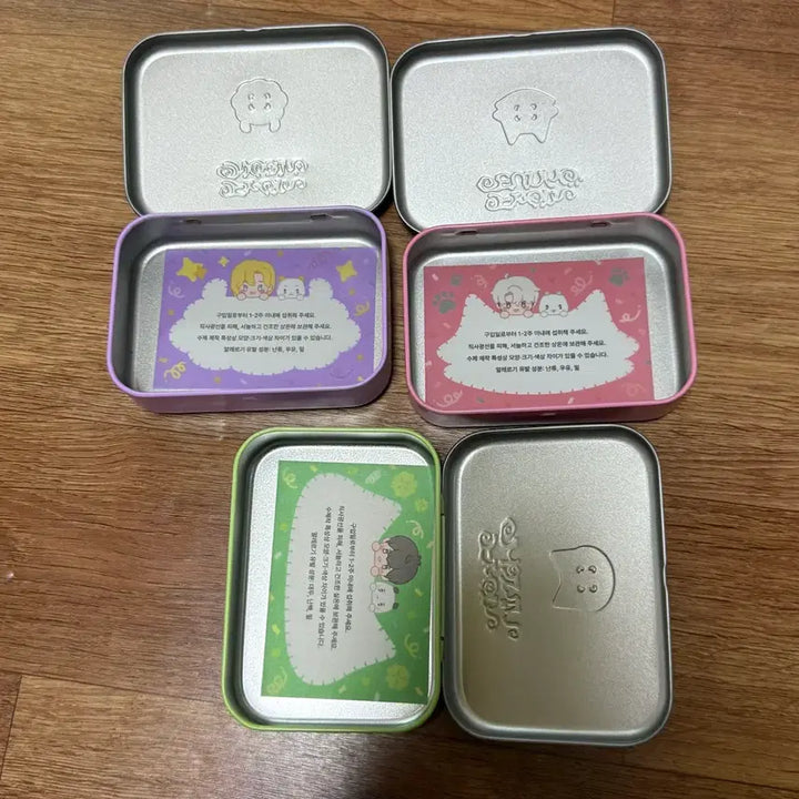 [BUNJANG] PLAVE Noah Eunho Hamin Birthday Tin Case Bundle Set / 플레이브 생일 틴케이스 노아 은호 하민 일괄