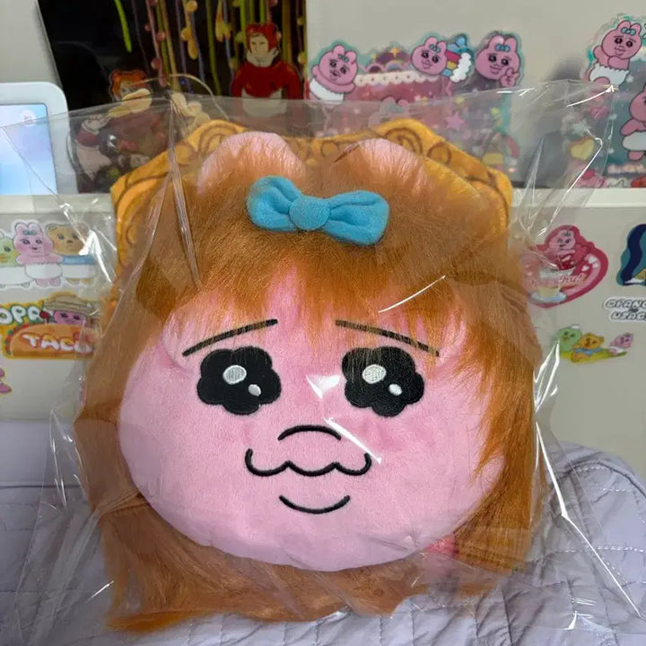 [BUNJANG] Oppa Njjoo Safari Lion Wall Hanging Object Doll / 오빤쮸 빤쮸토끼 사파리 사자 벽걸이 오브제 인형