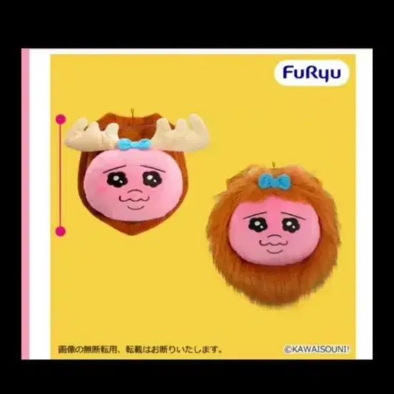 [BUNJANG] Oppa Njjoo Safari Lion Wall Hanging Object Doll / 오빤쮸 빤쮸토끼 사파리 사자 벽걸이 오브제 인형