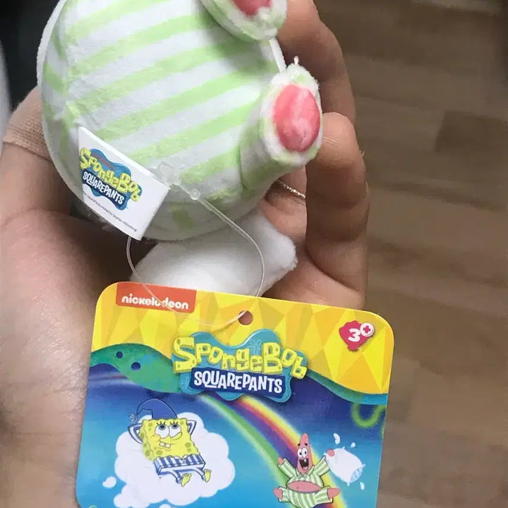 [BUNJANG] SpongeBob Patrick Pajama Keyring / 스폰지밥 뚱이 잠옷 키링