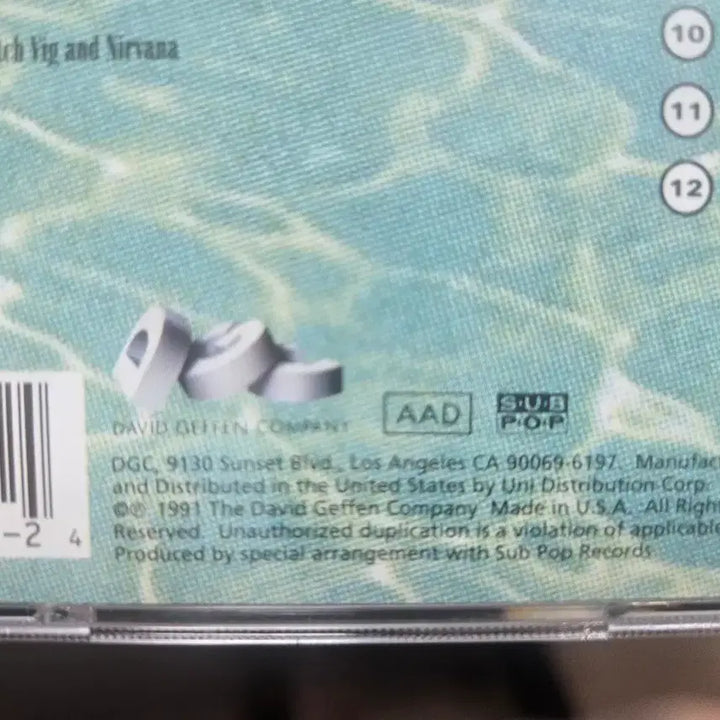[BUNJANG] Nirvana Nevermind US CD (1991) / 너바나 nirvana 네버마인드 미국 91년 발매 cd