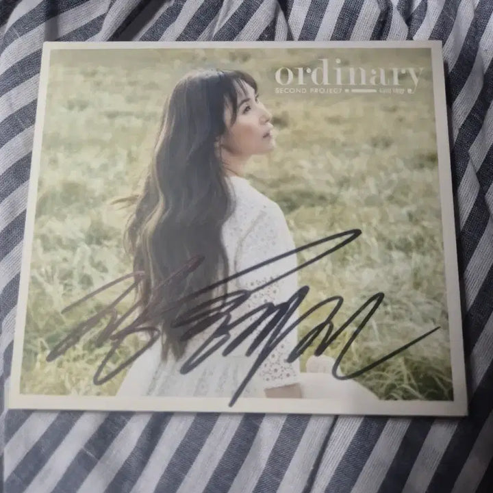 [BUNJANG] Jang Hyejin Ordinary Signed Album CD / 장혜진 디싱 ordinary 음반시디 사인반