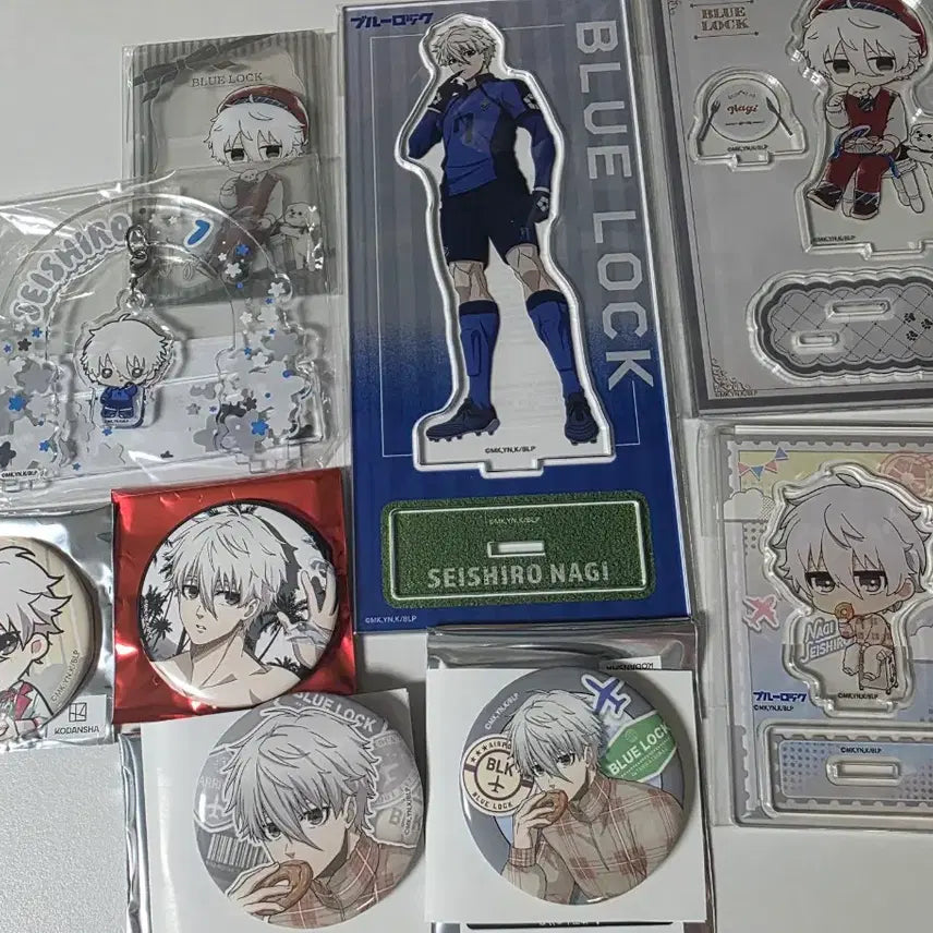 [BUNJANG] Blue Lock Seishiro Nagi Bundle Set / 블루록 나기 세이시로 굿즈 일괄