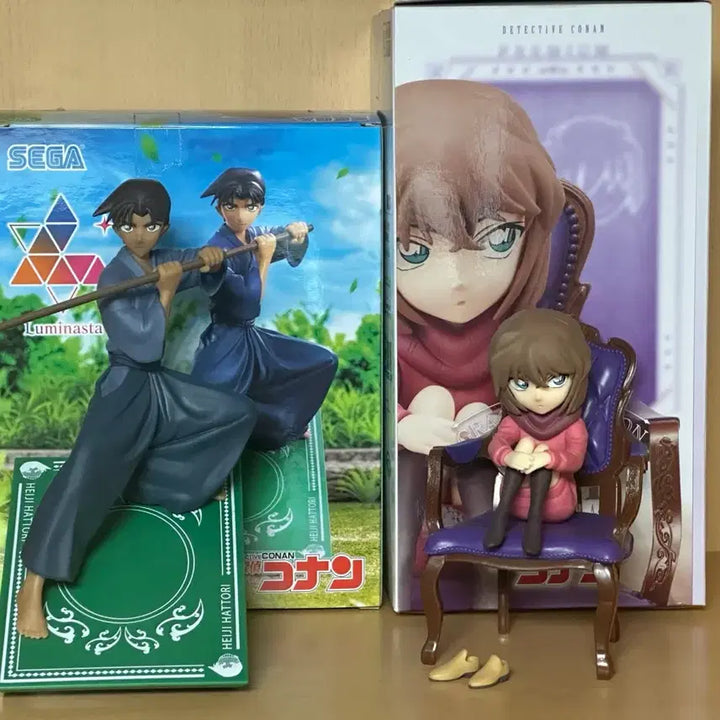 [BUNJANG] Detective Conan Ai Haibara &amp; Heiji Hattori Bundle Set / 하이바라 아이+ 핫토리 헤이지 일괄
