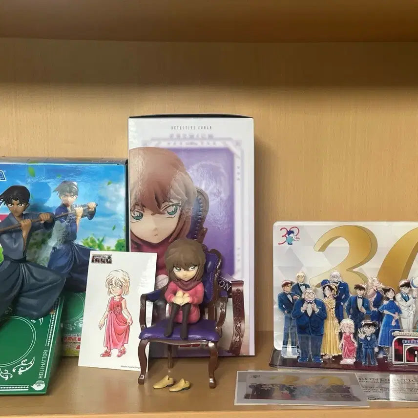 [BUNJANG] Detective Conan Ai Haibara &amp; Heiji Hattori Bundle Set / 하이바라 아이+ 핫토리 헤이지 일괄