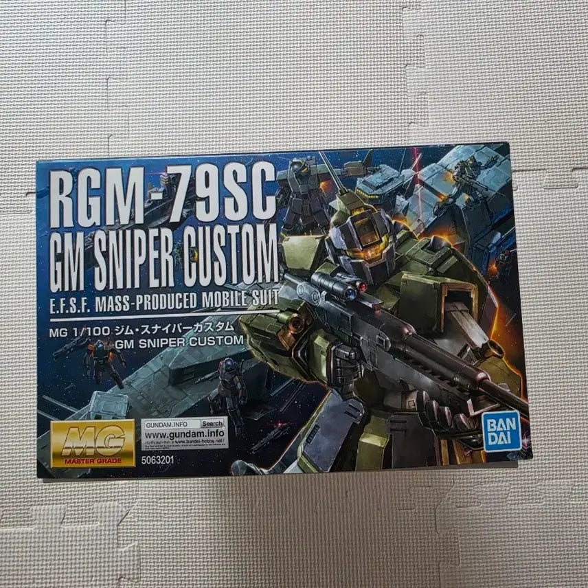 [BUNJANG] Bandai MG GM Sniper Custom / 반다이 MG 짐 스나이퍼 커스텀