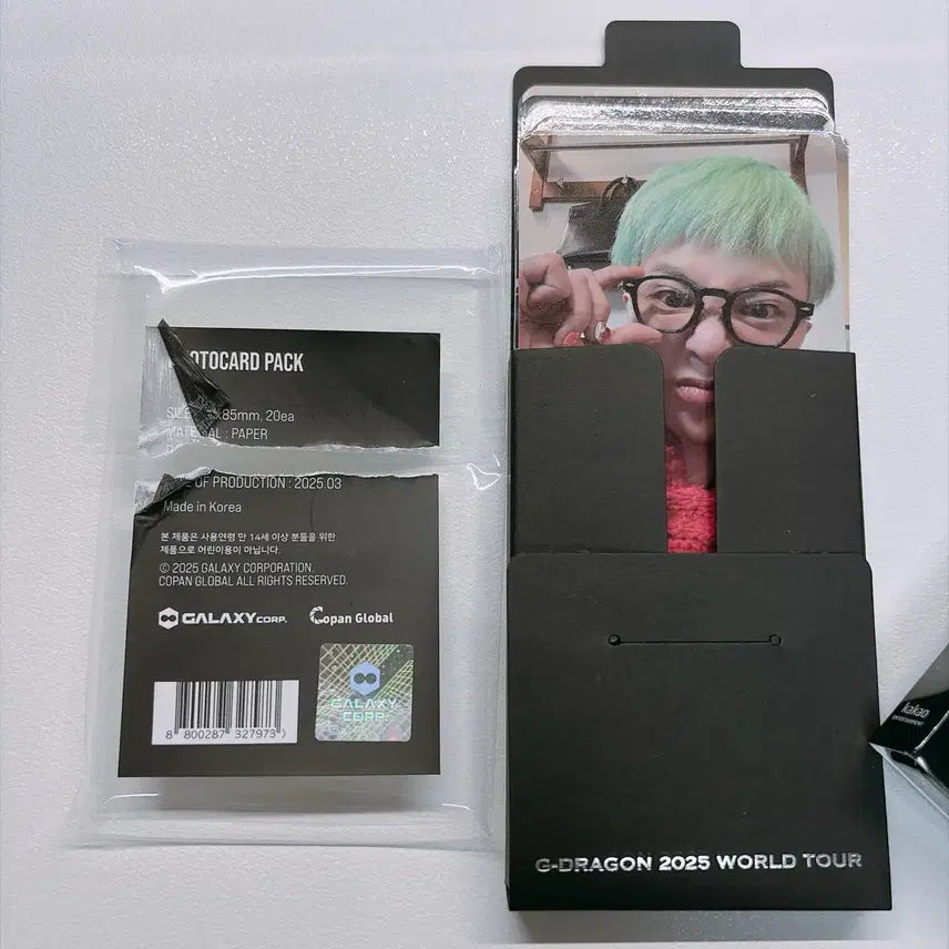 [BUNJANG] G-Dragon 2025 World Tour Photocard Pack / 지드래곤 2025 월드투어 포토카드 팩 양도