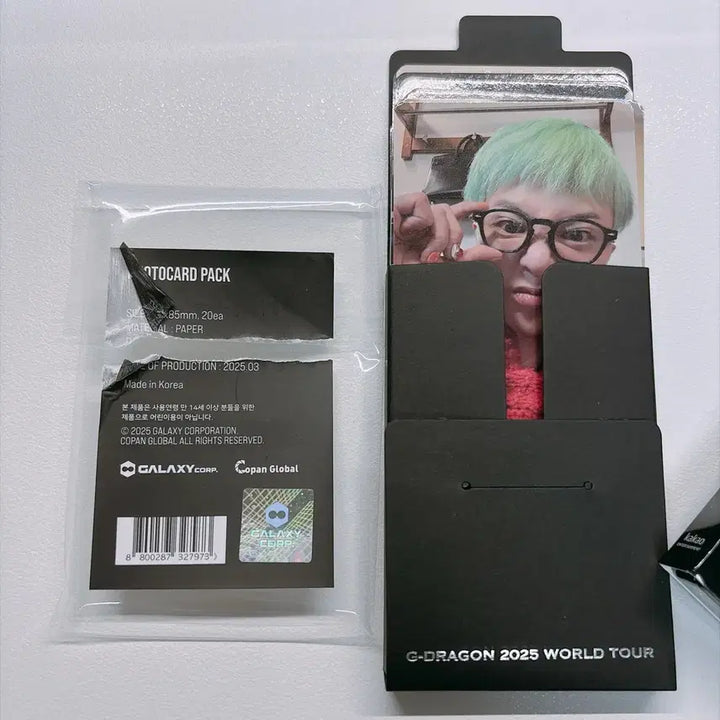 [BUNJANG] G-Dragon 2025 World Tour Photocard Pack / 지드래곤 2025 월드투어 포토카드 팩 양도