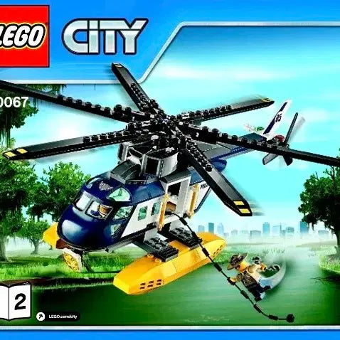 [BUNJANG] LEGO City 60067 - Helicopter Pursuit (Complete Set) / (누락없음)레고 시티 60067