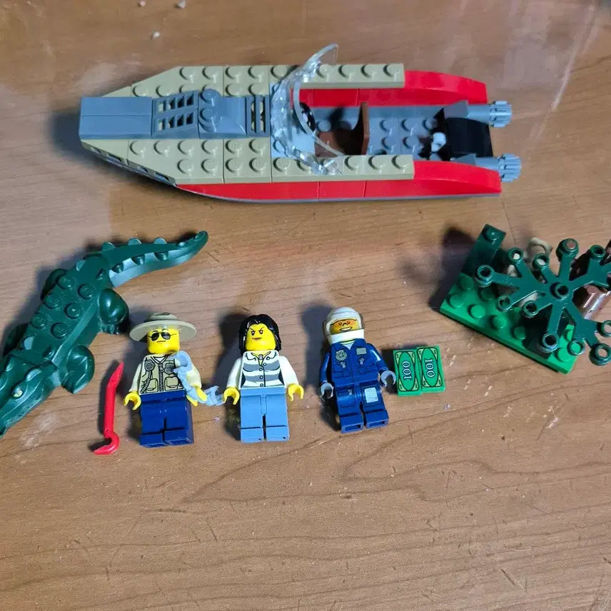 [BUNJANG] LEGO City 60067 - Helicopter Pursuit (Complete Set) / (누락없음)레고 시티 60067