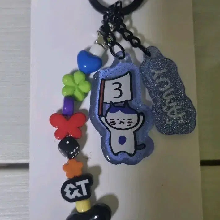 [BUNJANG] &amp;team Yuma 3rd Anniversary &amp;day Keyring / 앤팀 &amp;team 유마 3주년 앤데이 키링 양도 판매