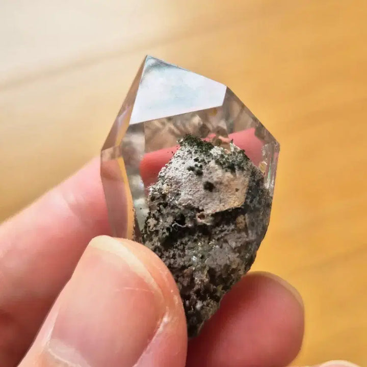 [BUNJANG] Natural Garden Phantom Quartz Point - Raw Mineral Specimen / 최상퀄! 아름다운 내츄럴 가든 팬텀쿼츠 정원수정 포인트. 원석 광물