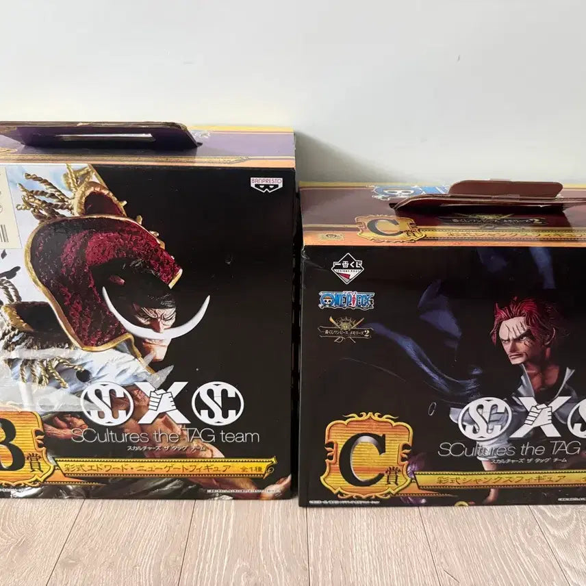 [BUNJANG] One Piece Memories 2 Whitebeard &amp; Shanks Colored Ver. Figure Bundle Set / (택포25) 원피스 메모리즈2 B상, C상 흰수염,샹크스(둘다 채색 버전) 일괄판매