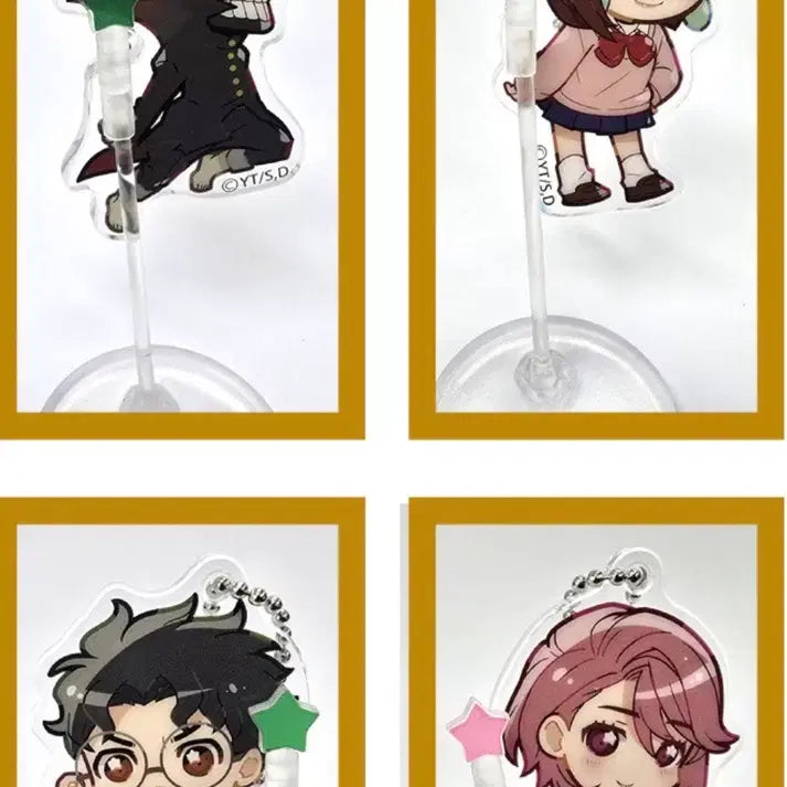 [BUNJANG] Dandan Acrylic Stand 8-Piece Full Set / 선착순 2명!! 마지막 할인!! (새상품) 단다단 아크릴 스탠드 8종 풀세트