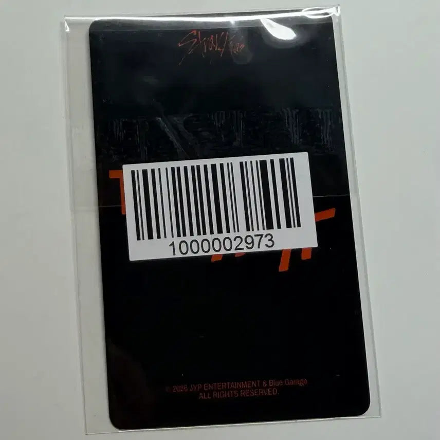 [BUNJANG] Stray Kids Han Jisung THIS &amp; THAT Fanshop Fans Ver. Photocard (Unsealed) / 스트레이 키즈 한지성 디스앤댓 팬즈 특전 미개봉