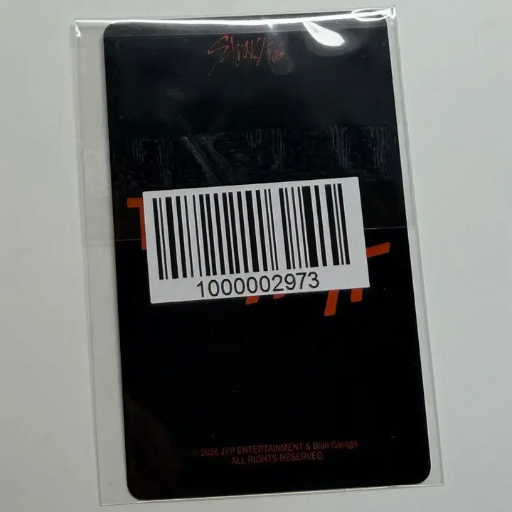 [BUNJANG] Stray Kids Han Jisung THIS &amp; THAT Fanshop Fans Ver. Photocard (Unsealed) / 스트레이 키즈 한지성 디스앤댓 팬즈 특전 미개봉