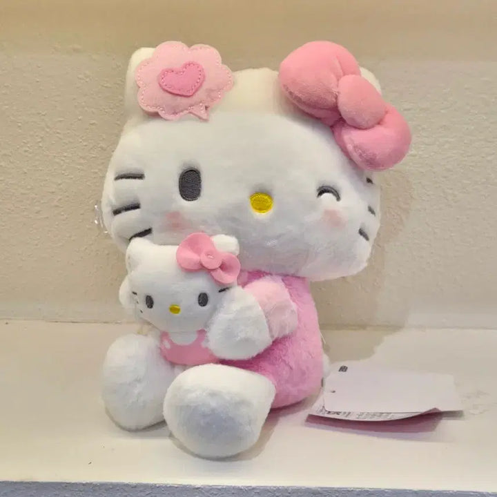 [BUNJANG] Sanrio I Love My Kitty Plush Doll / 산리오 아이러브미 키티 누이 인형