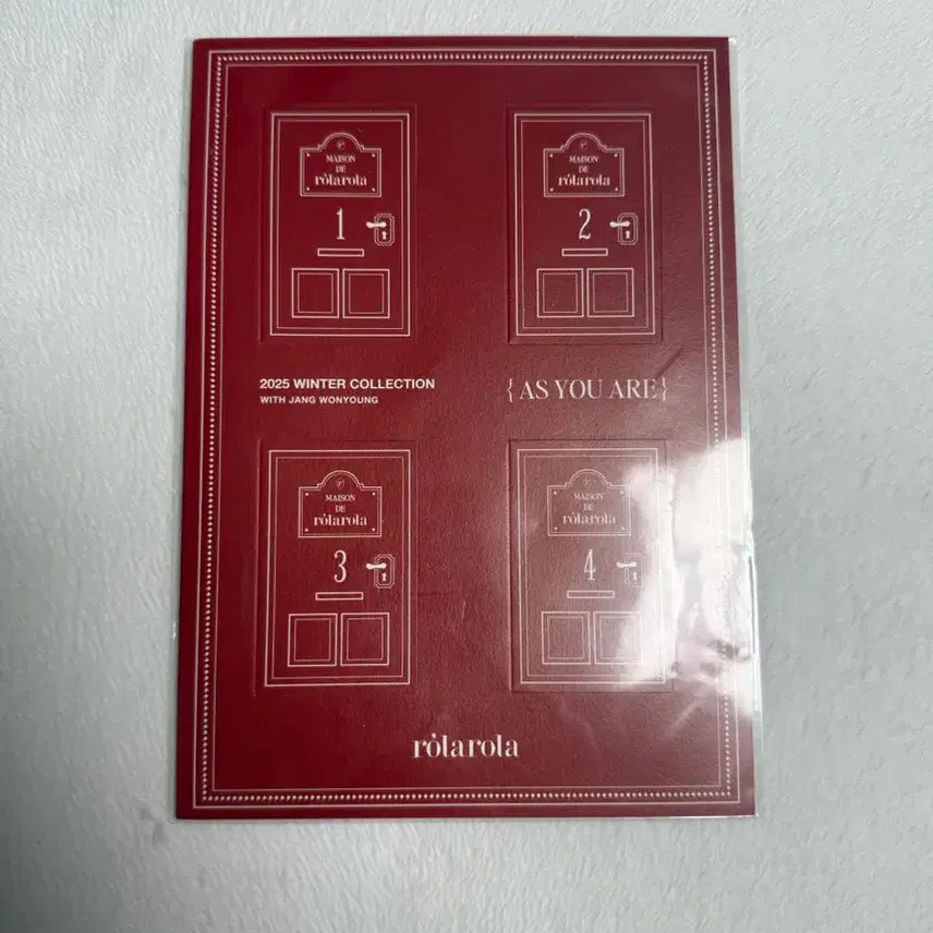 [BUNJANG] Jang Wonyoung Laura Laura Sealed Photocard Set / 장원영 로라로라 미개봉 포토카드 세트