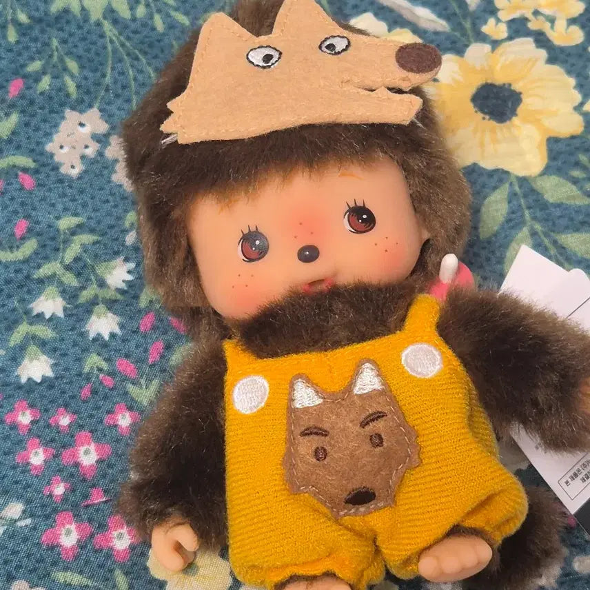 [BUNJANG] Monchhichi Bebichichi Playtime Wolf Doll / 몬치치 베비치치 놀이회 늑대 인형