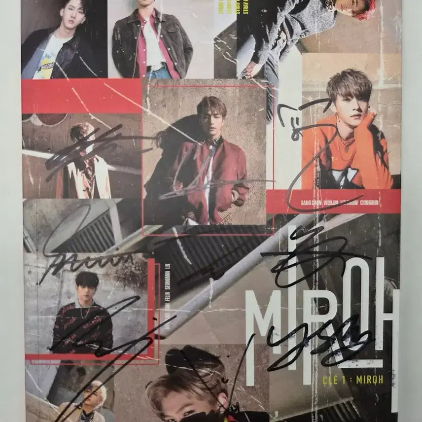 [BUNJANG] Stray Kids MIROH Album Signed / 스트레이키즈 스키즈 미로 MIROH 앨범 친필 싸인 앨범 skz straykids