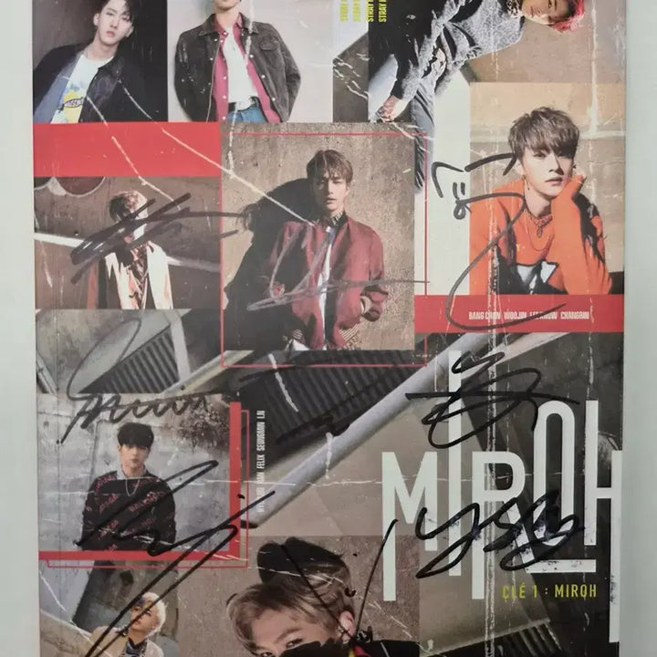 [BUNJANG] Stray Kids MIROH Album Signed / 스트레이키즈 스키즈 미로 MIROH 앨범 친필 싸인 앨범 skz straykids