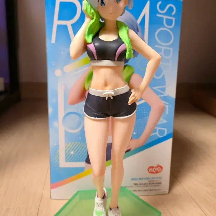 [BUNJANG] Re:Zero Rem Elcobo Sportswear Figure (Unsealed) / 개봉) 리제로 렘 엘코코 스포츠웨어  피규어 판매