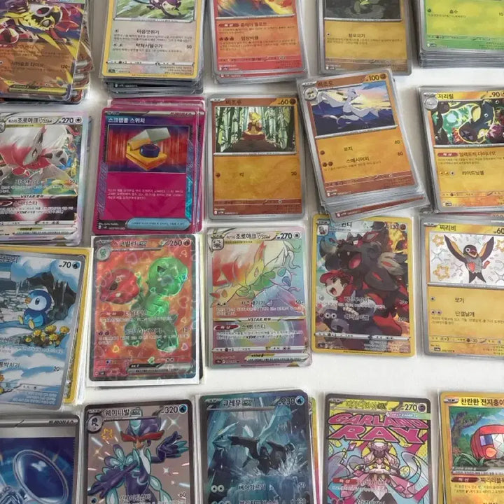 [BUNJANG] Pokemon Trading Card Bundle Set (RR, Master Ball, Master Ball, AR, SR, CHR, SSR, SAR, etc.) / 포켓몬카드 일괄 판매 (RR, 몬스터볼, 마스터볼, AR, SR, CHR, SAR, SSR 등)
