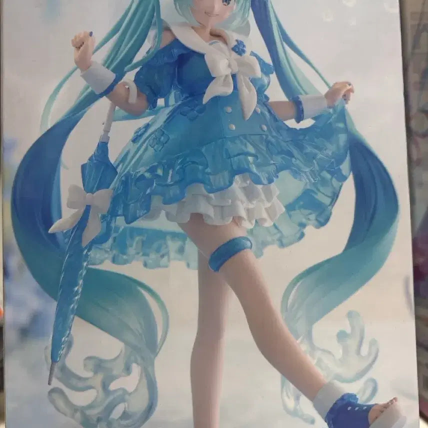 [BUNJANG] Hatsune Miku Umbrella Figure / 하츠네 미쿠 우산 피규어