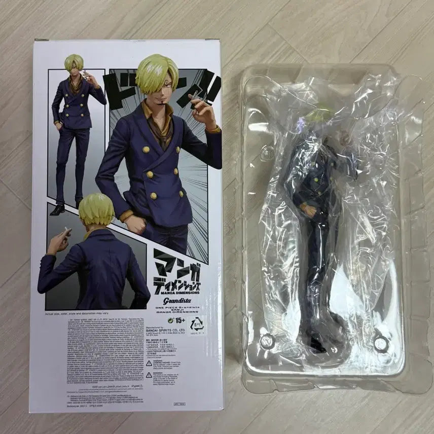 [BUNJANG] One Piece Grandista Sanji Manga Dimensions Figure / 원피스 그란디스타 상디 망가 디멘션 피규어