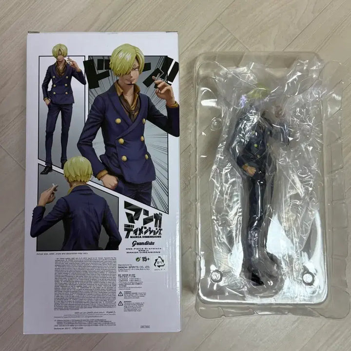 [BUNJANG] One Piece Grandista Sanji Manga Dimensions Figure / 원피스 그란디스타 상디 망가 디멘션 피규어