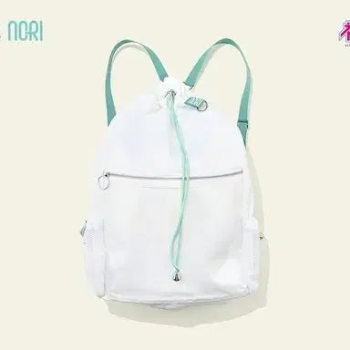 [BUNJANG] Hatsune Miku NORI Ita Bag Backpack Mint White / 하츠네 미쿠 이타백 백팩 짐색 가방 화이트 민트 노리 NORI 서브컬쳐