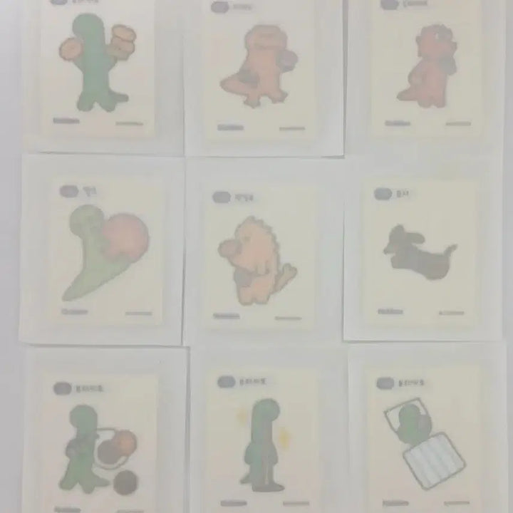 [BUNJANG] Joguman Hidden Seal Sticker Bundle (11th Edition) / 할인 조구만 띠부씰 11번 히든씰 스티커 포켓몬띠부씰