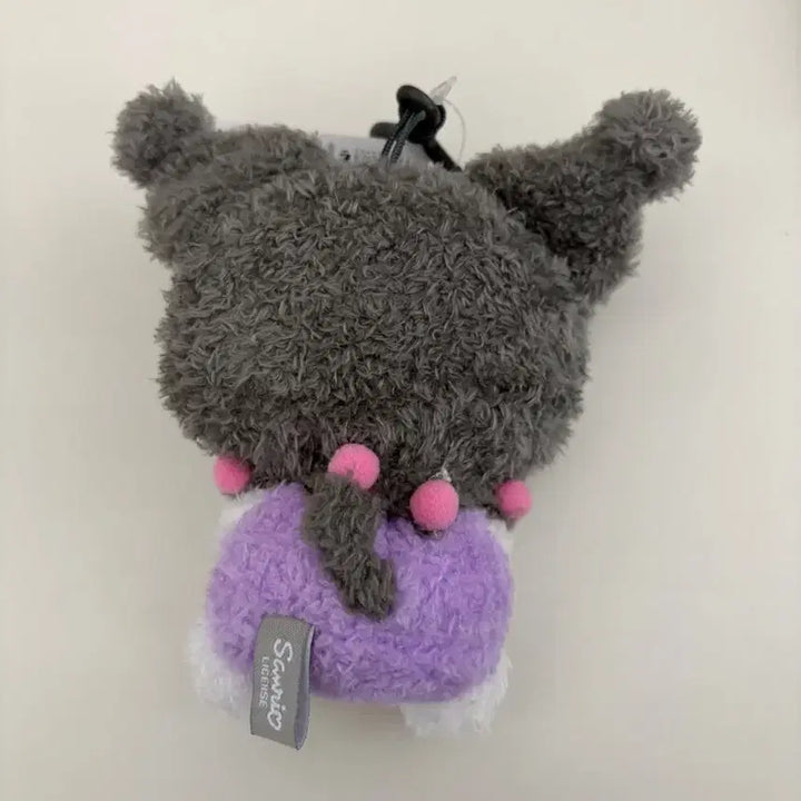 [BUNJANG] Sanrio Official Kuromi Cookie Plush Keychain / 산리오 정품 쿠로미 쿠키 인형 키링