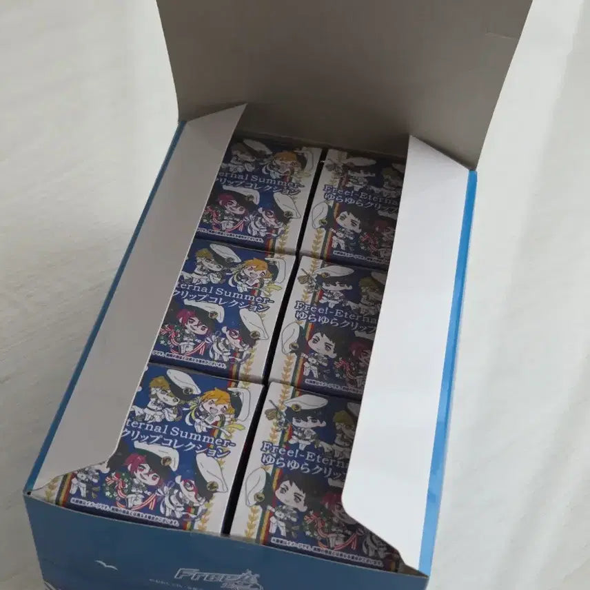 [BUNJANG] Free! Iwatobi Swim Club Yurayura Clip Collection Set Box (6 Types) / Free! ES 프리 유라유라 클립컬렉션 6종 세트 박스