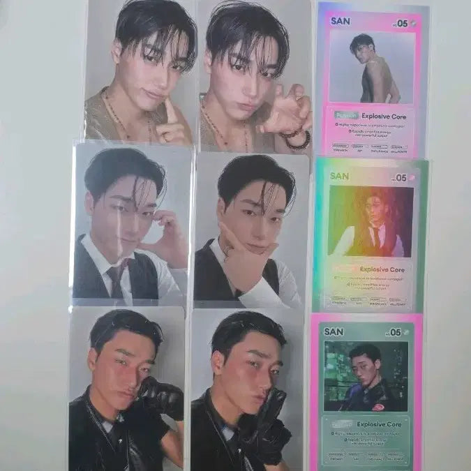 [BUNJANG] ATEEZ Choi San Golden Hour 5 Photobook Album Photocard Set / 최산) 에이티즈 ATEEZ 골든아워5 포토북앨범 포카 세트 양도