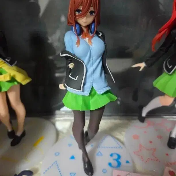 [BUNJANG] The Quintessential Quintuplets Mikoto Figure / 5등분의 신부 피규어 3개 세트