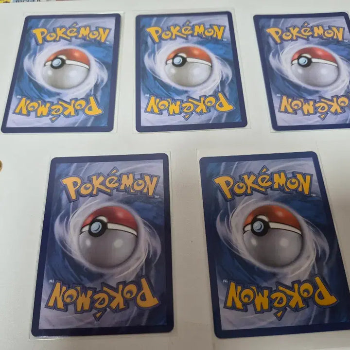 [BUNJANG] Poliwrath Pokemon Card Bundle Set (5 Cards) / 탕구리 포켓몬 카드 5장 일괄