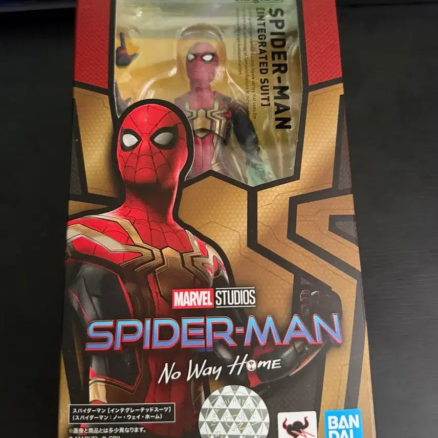 [BUNJANG] Bandai Tamashii Nations Spider-Man (Integrated Suit Ver.) Action Figure / Shf 스파이더맨 피규어