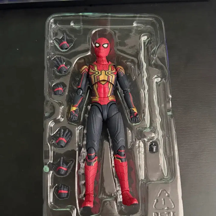 [BUNJANG] Bandai Tamashii Nations Spider-Man (Integrated Suit Ver.) Action Figure / Shf 스파이더맨 피규어