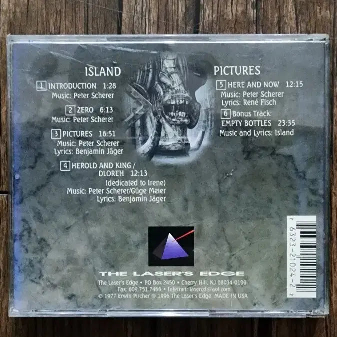[BUNJANG] Island Pictures CD / 희귀!!! Island - Pictures. CD. nm/m