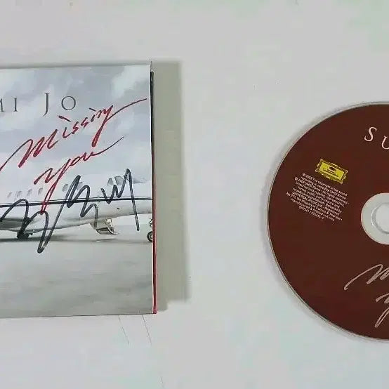 [BUNJANG] Sumi Jo Signed CD "MISSING YOU" Album / 조수미 직접사인받은 CD