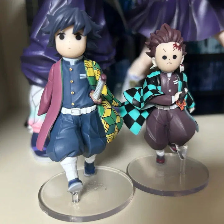 [BUNJANG] Demon Slayer: Kimetsu no Yaiba Ichiban Kuji Giyu &amp; Tanjiro D Prize Figure (Opened) / 귀멸의 칼날 제일복권 기유&amp;탄지로 d상 개봉품 (택포11)