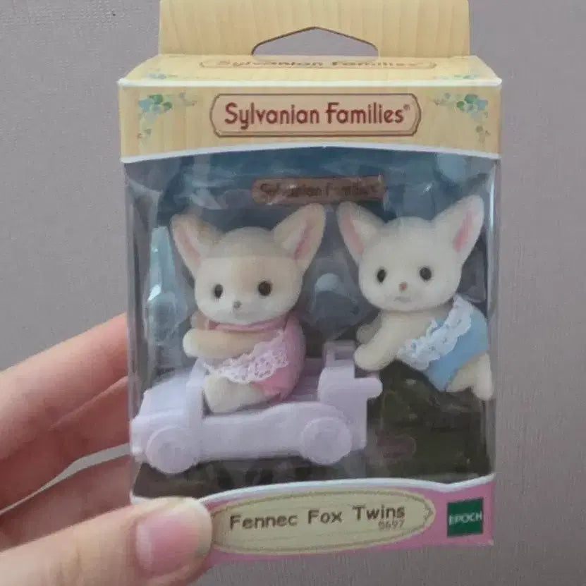 [BUNJANG] Sylvanian Families Fennec Fox Twins / 실바니안 패밀리 사막여우 쌍둥이