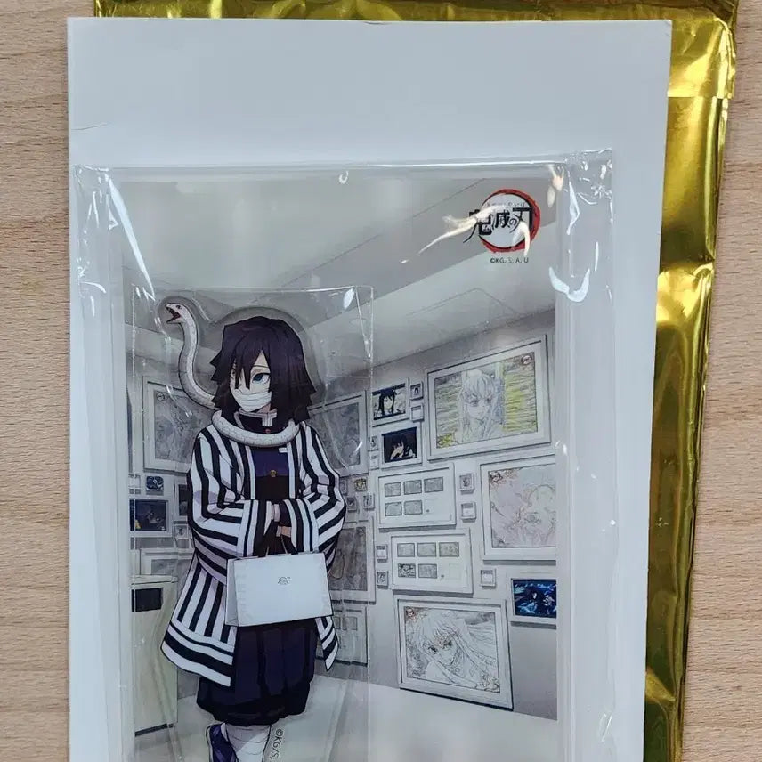 [BUNJANG] Kimetsu no Yaiba Obanai Iguro Limited Dining Acrylic Stand (Sealed) / 귀멸 이구로 다이닝 한정 아크릴 미개봉